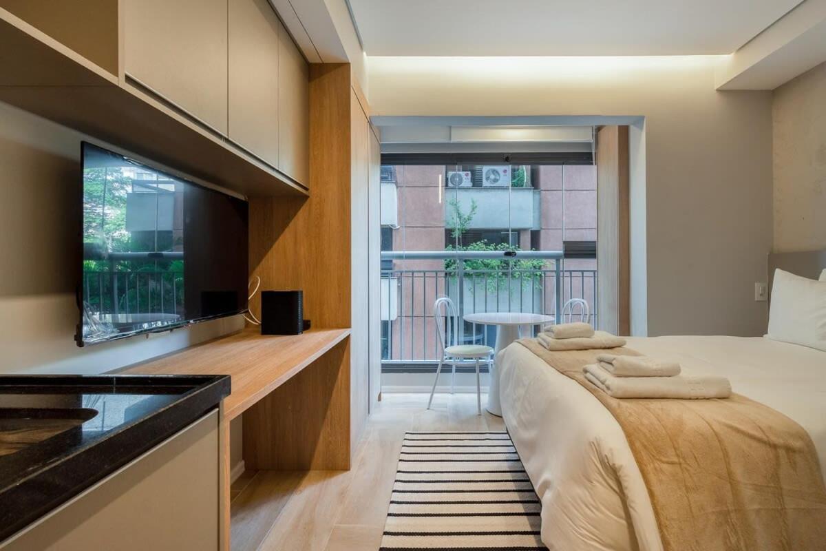 Apartamento Bhomy Indianopolis - 1km Do Pq Ibirapuera Jau207 *